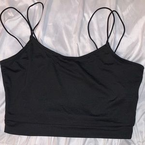 Zaful Double Strap Crop Top
